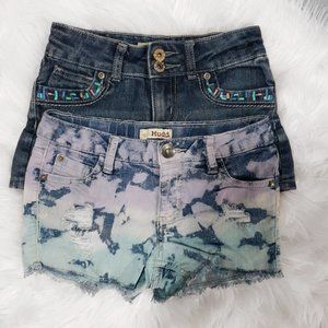 Two Pairs of Mud Jeans Tie-Dye